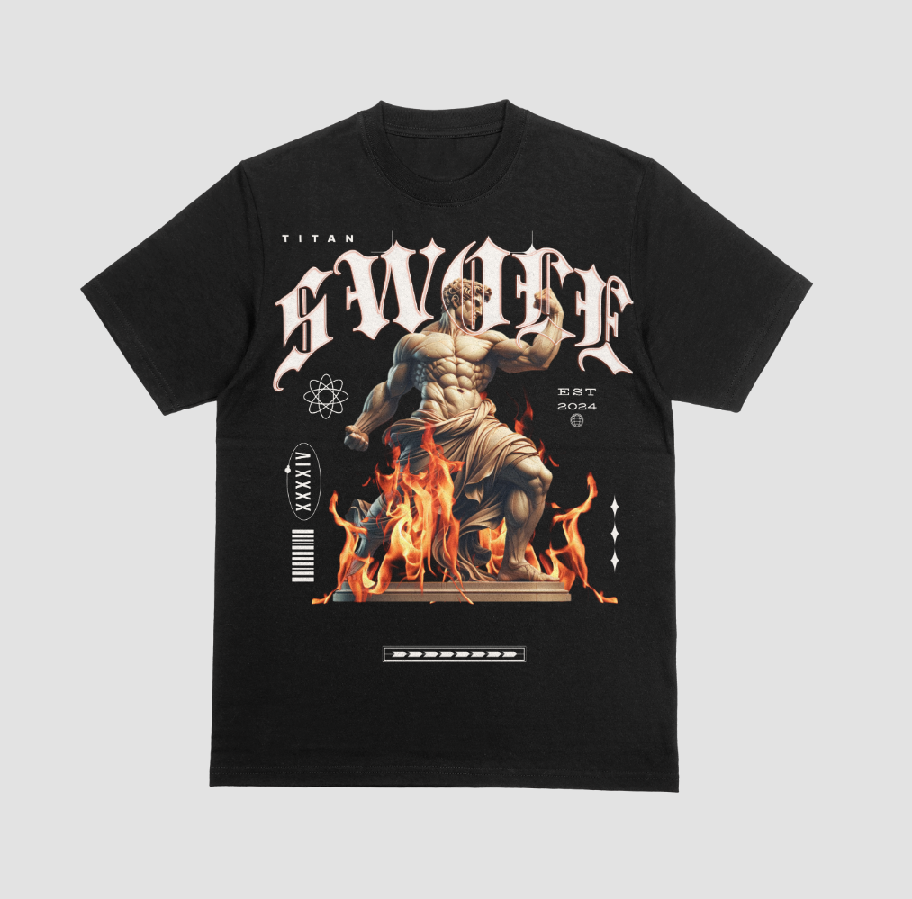 Swole Fighter Graphic Tee
